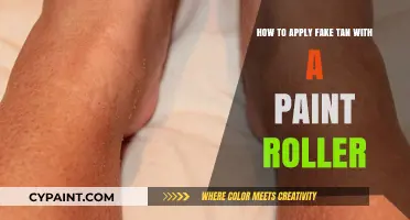 Paint-On Tan: Easy Application with a Roller