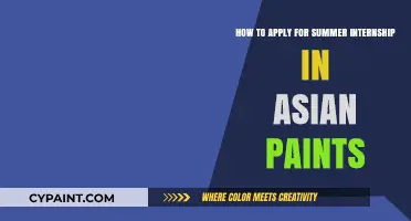 Guide to Landing an Internship at Asian Paints
