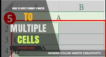 Mastering Format Painter: Efficiently Apply Formatting to Multiple Cells