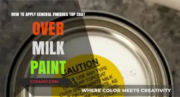 Applying General Finishes Top Coat Over Milk Paint: A Step-by-Step Guide