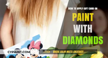 Redeeming Gift Cards: Paint with Diamonds Guide