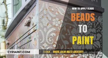 Enhance Your Art: Applying Glass Beads to Paint for Stunning Effects