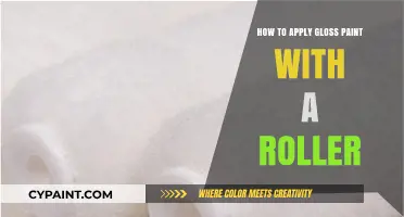 Mastering Gloss Paint Application: Roller Techniques for a Flawless Finish