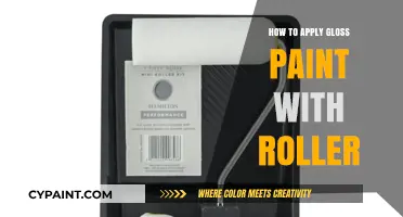 Mastering Gloss Paint Application: Roller Techniques for a Flawless Finish