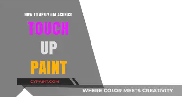 Mastering GM ACDelco Touch-Up Paint Application: A Step-by-Step Guide