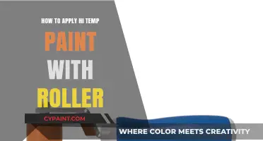 Mastering High-Temp Paint Application: Roller Techniques for Perfect Results