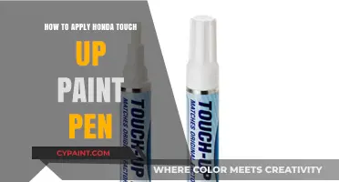 Mastering Honda Touch-Up Paint Pen Application: A Step-by-Step Guide
