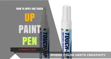 Easy Steps to Apply Kia Touch Up Paint Pen Perfectly