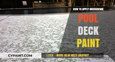 Easy Steps to Apply Knockdown Pool Deck Paint Like a Pro