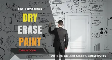 Transform Walls: Easy Steps to Apply Krylon Dry Erase Paint