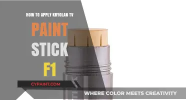 Mastering Kryolan TV Paint Stick F1 Application: A Step-by-Step Guide