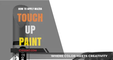 Easy Steps to Apply Mazda Touch Up Paint Perfectly