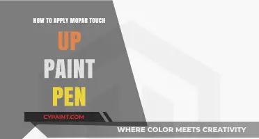 Easy Mopar Touch Up Paint Pen Application Guide for Your Vehicle