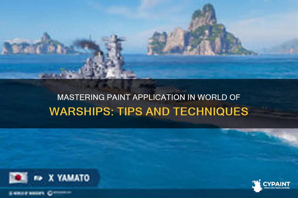 how to apply paint in world of warships