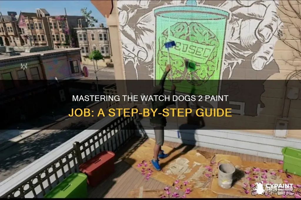 how to apply paint job watch dogs 2