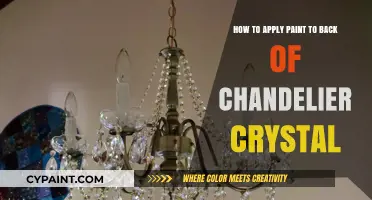 Applying Paint to Chandelier Crystals: A Step-by-Step Guide