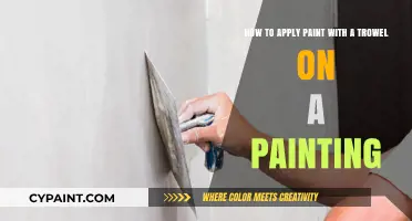 Mastering Trowel Techniques: Applying Paint for Unique Artistic Effects