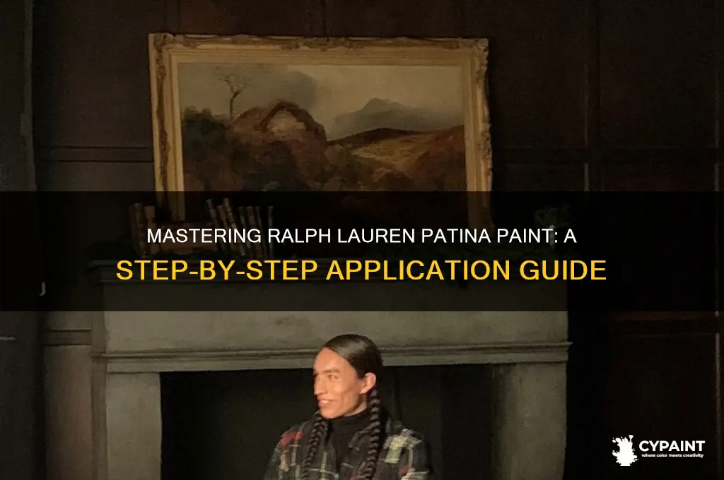 how to apply ralph lauren patina paint