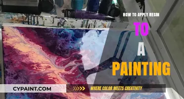 Mastering Resin Application: Enhance Your Painting with a Glossy Finish