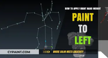 Switch-Hand Painting: Weight Transfer Techniques