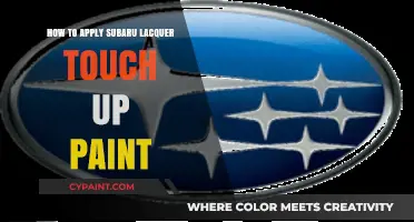 Mastering Subaru Lacquer Touch-Up Paint Application: A Step-by-Step Guide