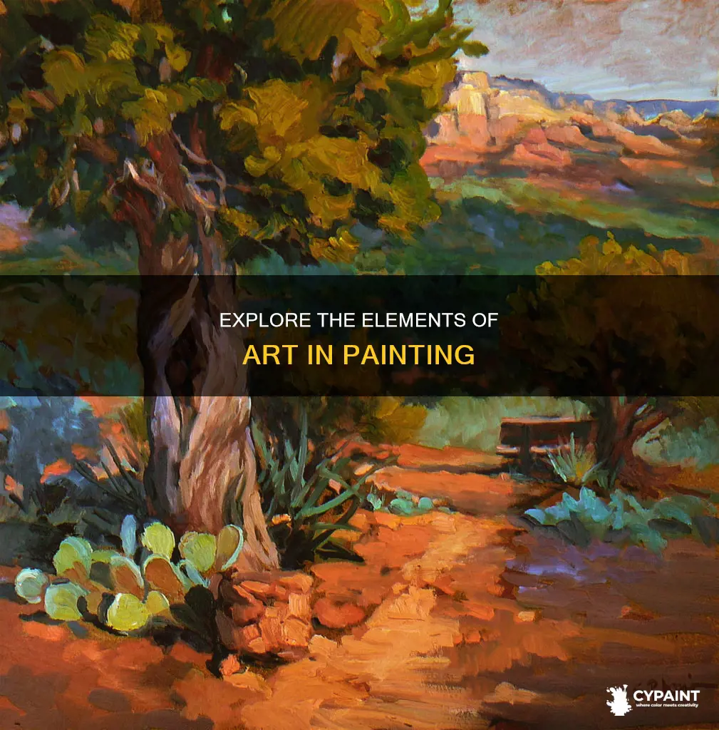 how to apply the elements of arts in painting
