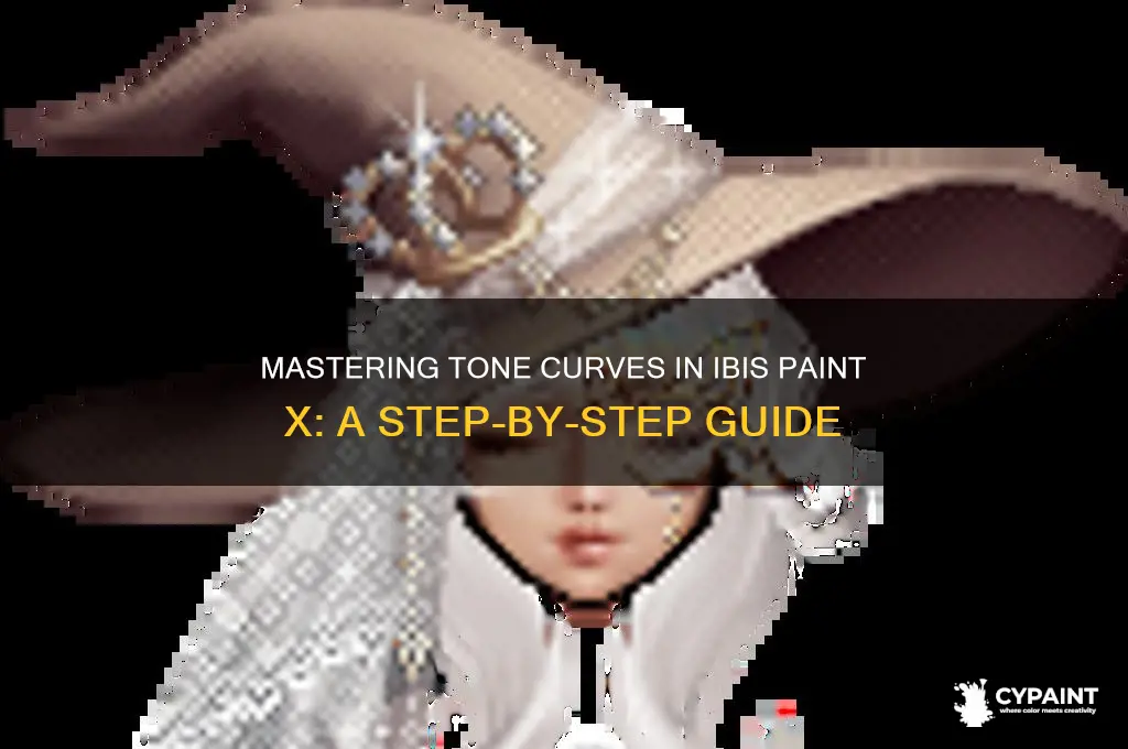 how to apply tone curve ibis paint x