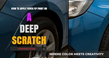 Mastering Touch-Up Paint: Repairing Deep Scratches Like a Pro
