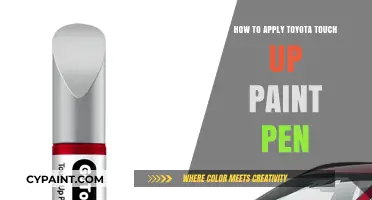 Mastering Toyota Touch-Up Paint Pen Application: A Step-by-Step Guide