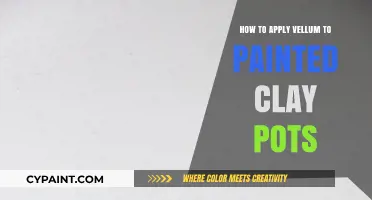 Enhance Your Painted Clay Pots with Vellum: A Step-by-Step Guide