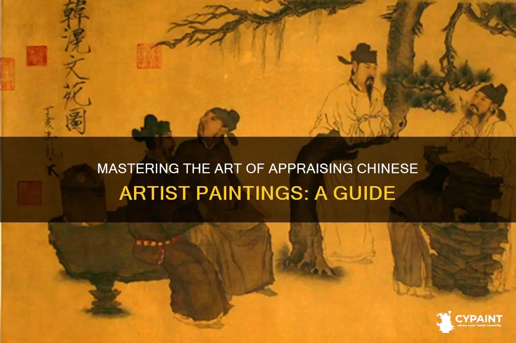 how to appraise painting by chinese artiswt