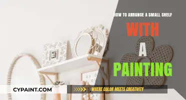 Smart Tips to Arrange a Small Shelf with Art