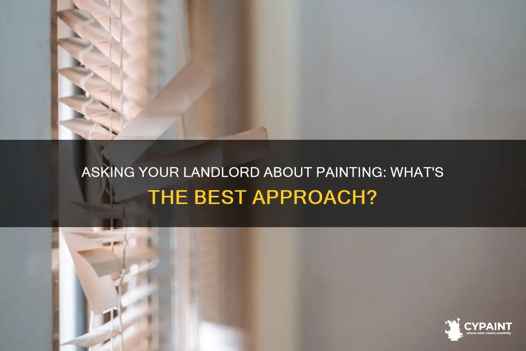 how to ask your landlord if you can paint