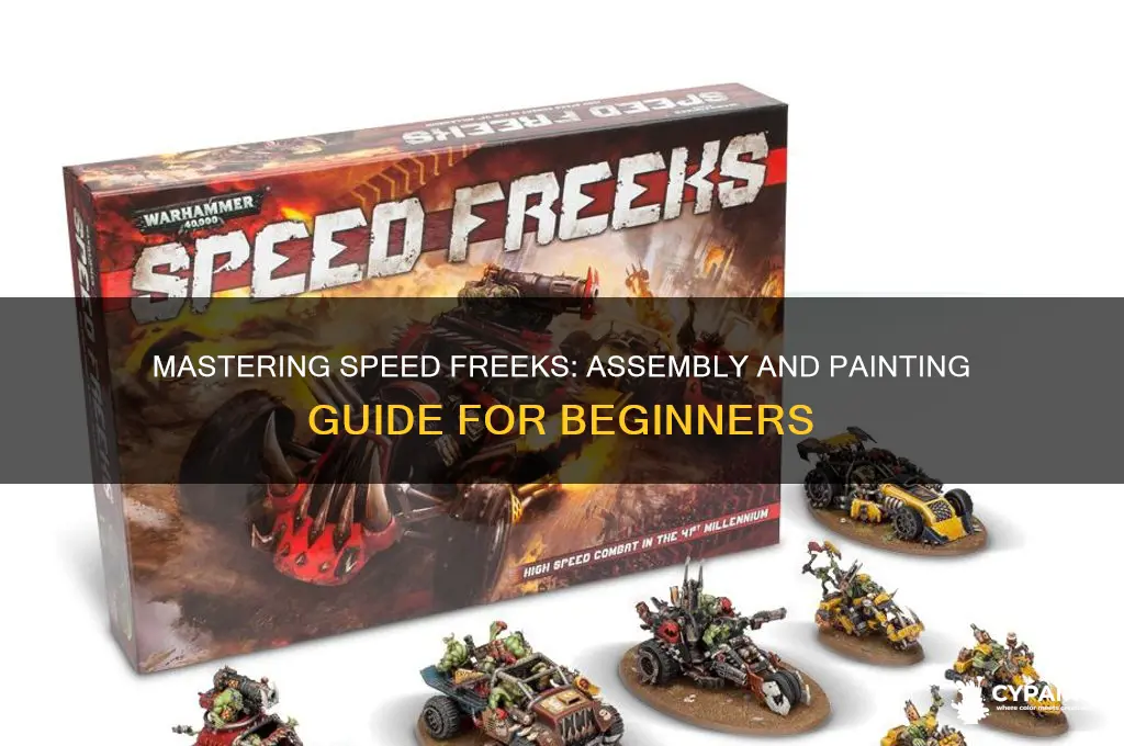 how to assemble and paint speed freeks