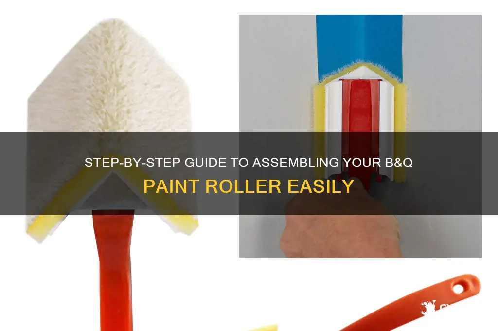 how to assemble b & q paint roller