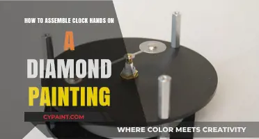 Assembling Clock Hands on Diamond Paintings: A Step-by-Step Guide