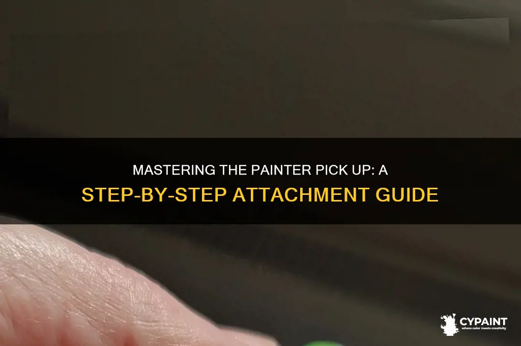 how to attach a painter pick up