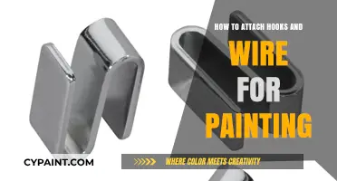 Mastering Painting Prep: Attaching Hooks and Wire Like a Pro