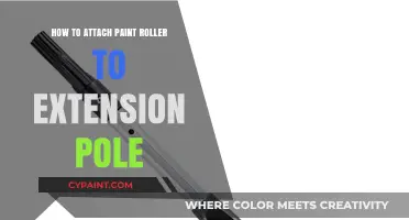 Effortlessly Attach Your Paint Roller to an Extension Pole: A Quick Guide