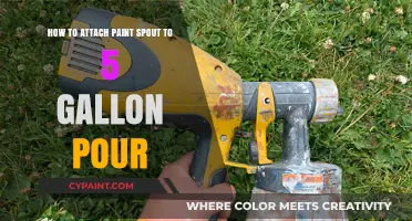 Attaching Paint Spouts: 5-Gallon Pouring Made Easy