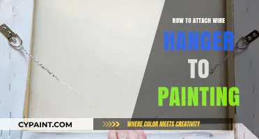Securely Hang Your Art: Attaching Wire Hangers to Paintings Easily