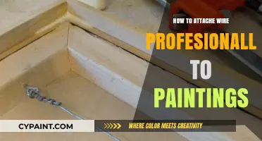 Mastering Professional Wire Attachment Techniques for Secure and Elegant Paintings