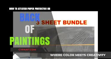Attaching Paper Protectors: Preserving Your Art