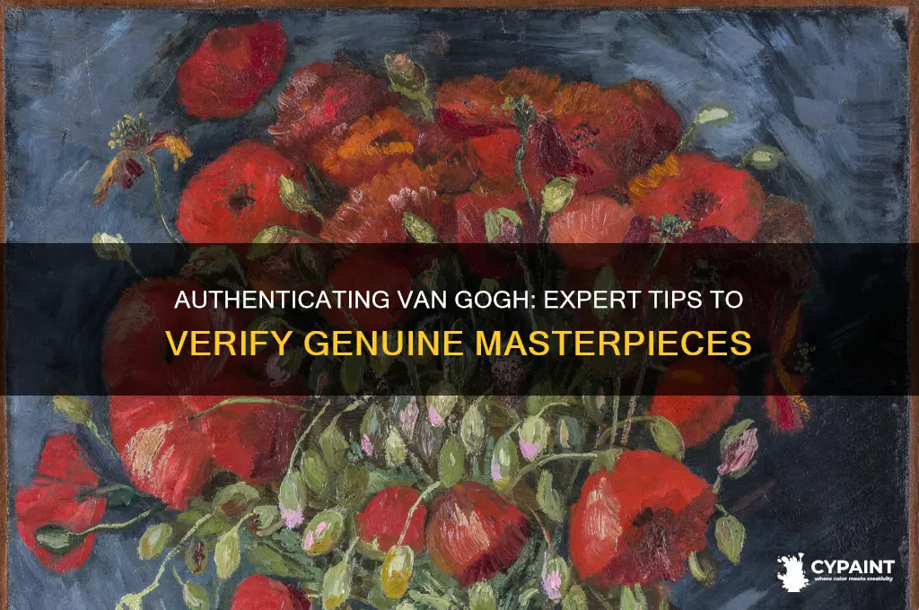 how to authenticate a van gogh painting