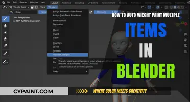Master Auto Weight Painting in Blender for Multiple Objects