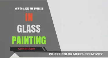 Mastering Glass Painting: Techniques to Prevent Air Bubbles Effortlessly