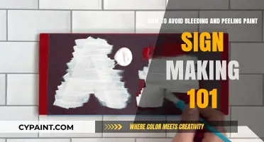 Prevent Paint Bleed & Peel: Essential Tips for Sign Making Success