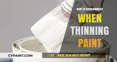 Prevent Paint Bubbles: Expert Tips for Smoothly Thinning Paint