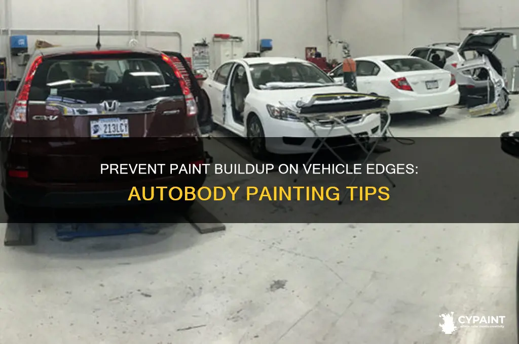 how to avoid buildup on autobody vehicle edges when painting