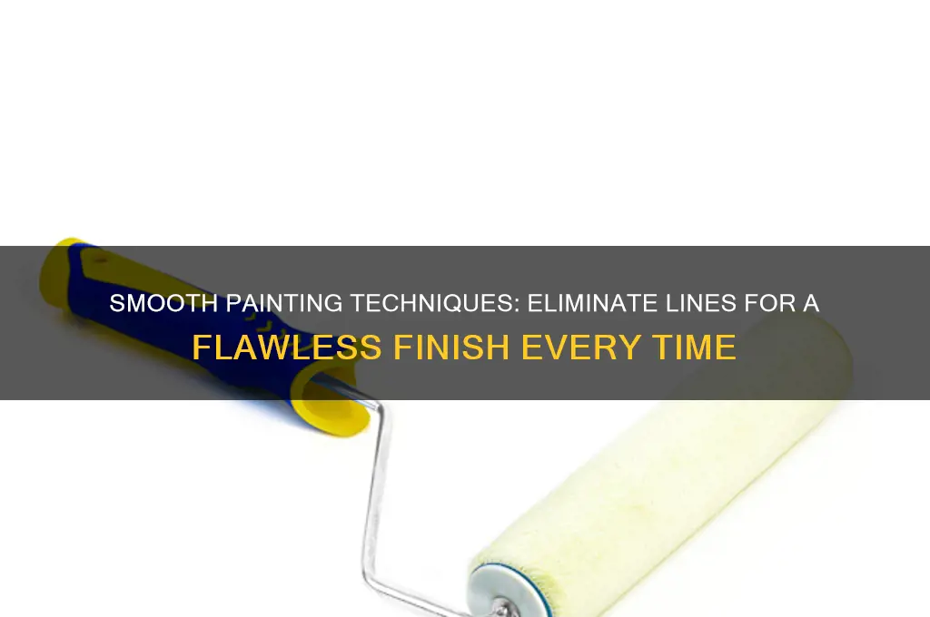 how to avoid lines when rolling paint